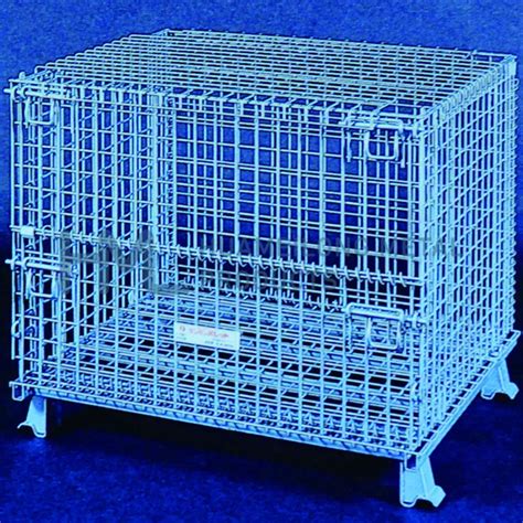 wire mesh container with lid